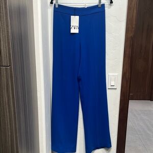 NWT Zara Women's Blue Pants